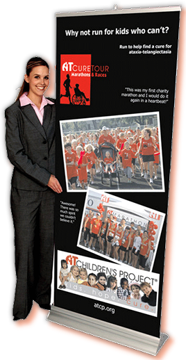 24 Hour Retractable Banner (Pullup Banner)- Many Size and types available (the cheapest banner in Vancouver)